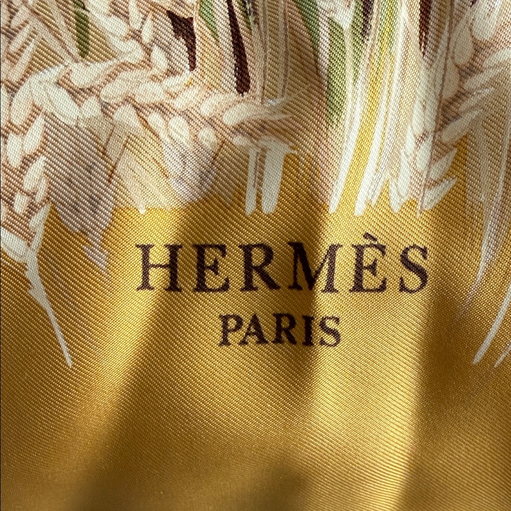 Hermes Les Bles Scarf - Picture 3 of 13